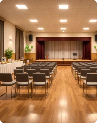 Community Hall Amenities Image